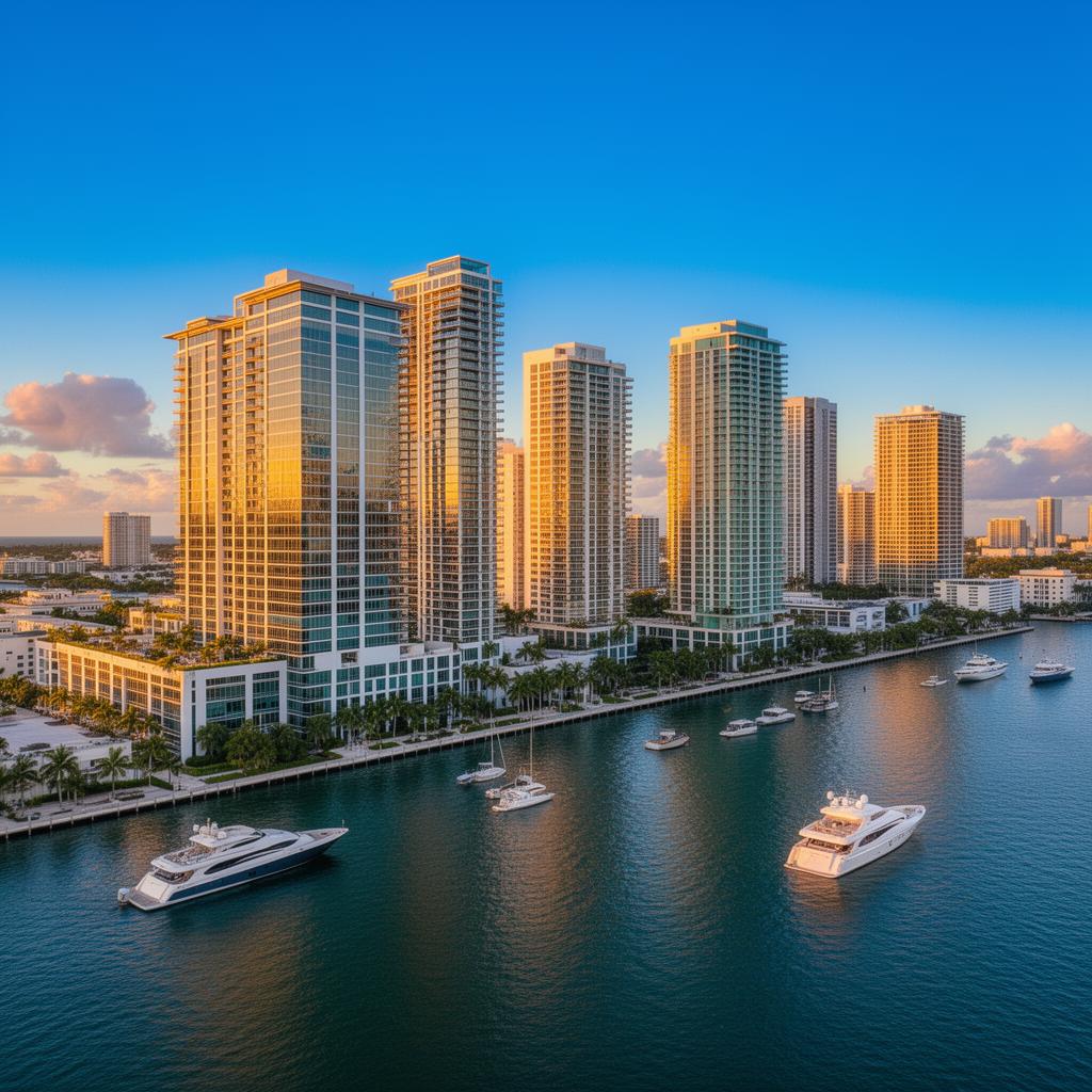 Sunny day in Broward County, South Florida