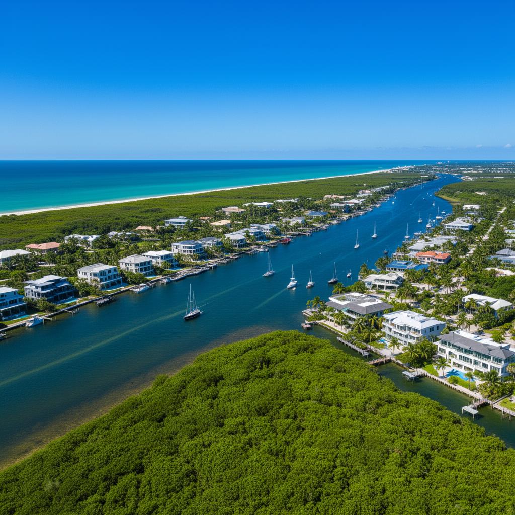 Sunny day in Martin County, South Florida
