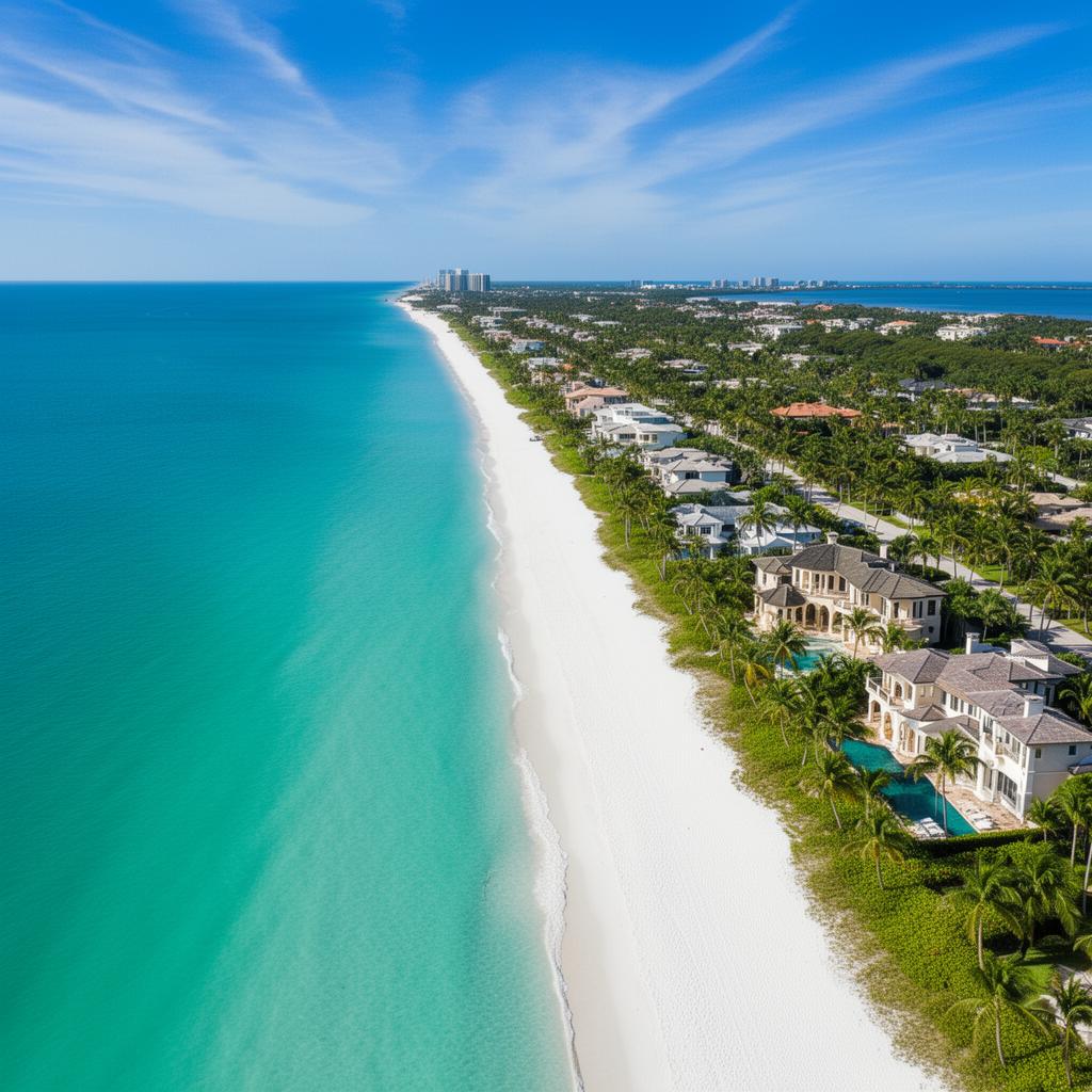Sunny day in Palm Beach County, South Florida